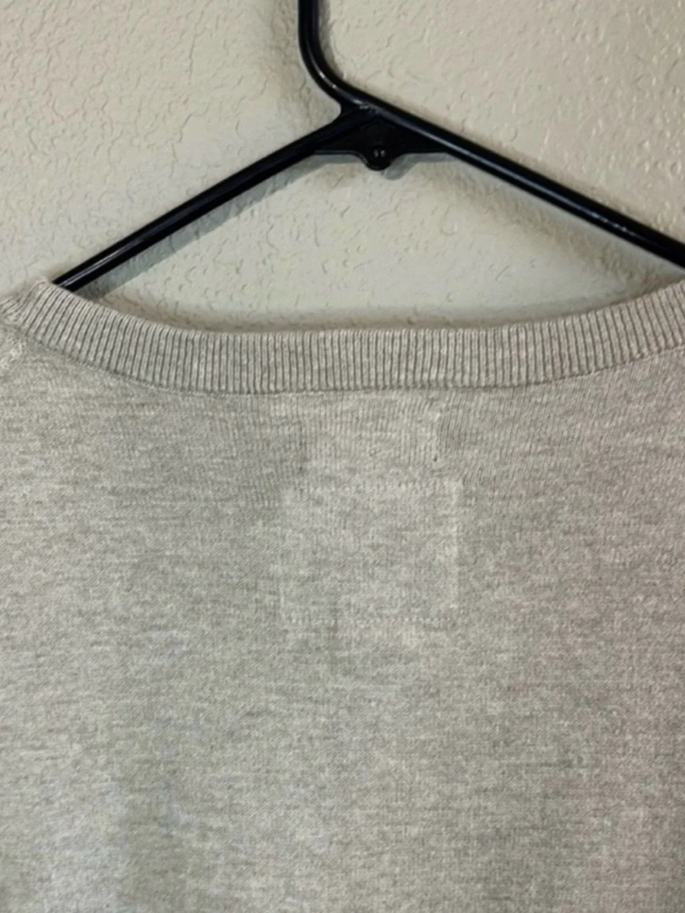 New St. John's Bay Sweater Men’s Tan Crew Neck Classic Knit Super Soft Size XL